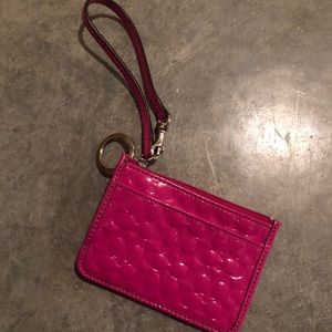 Coach small wristlet